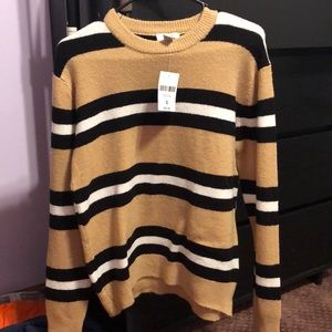 Striped sweater NWT